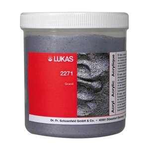 Akrylmedium Lukas 250Ml - Struc.Paste Granite