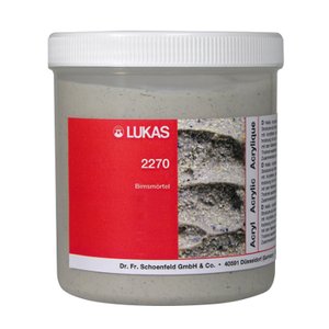 Akrylmedium Lukas 250Ml - Structure Paste Pumicemort