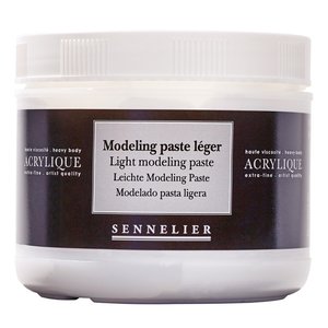 Akrylmedium Sennelier 500 Ml - Light Modeling Paste