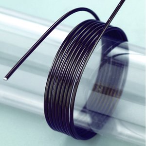 Aluminiumtråd ø 2 mm - svart 5 m / ~ 42 g