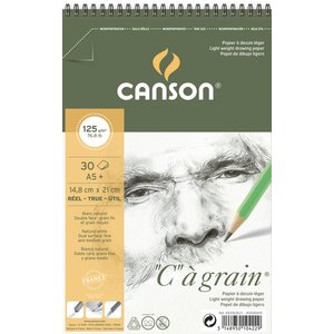 Canson C á grain 125g - A5+