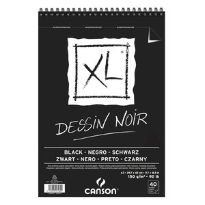 Canson XL Dessin Noir 150g