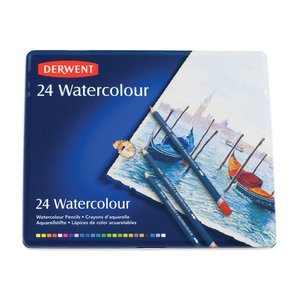 Derwent Water Colour - 24 Colours