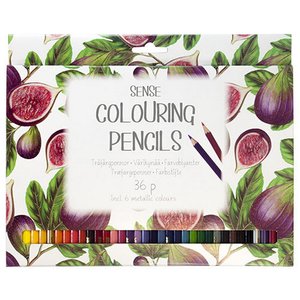Färgpennor Sense - 36 pennor