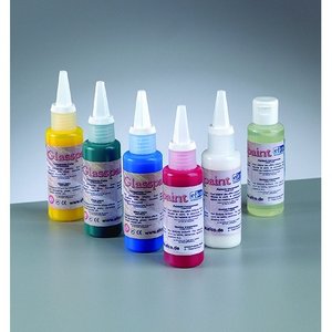 Glasfärg - genomskinlig - 50 ml (flera olika färgval)