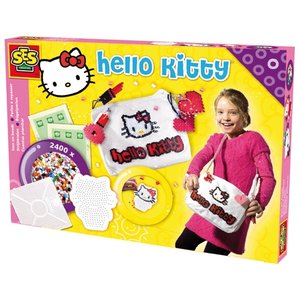 Hello Kitty väskdekor - Dekorera din väska med pärlor