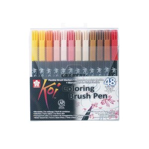 Koi Color Penselpenna - 48 pennor