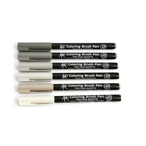 Koi Color Penselpenna - 6 pennor