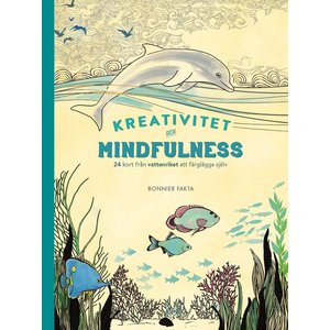 Kreativitet och mindfulness - 24 kort från vattenriket att färglägga och skicka