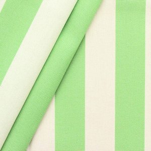 Markisväv och dekortyg Toldo "Ränder" - Pistachio grön-Vit - 160 cm