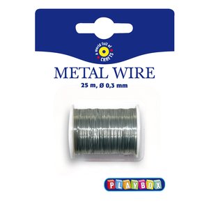 Metalltråd silver