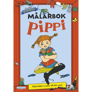 Målarbok Pippi