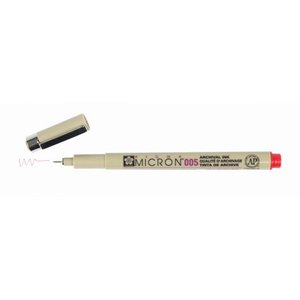 Pigma Micron - Red