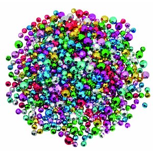 Plastpärlor Diamanter Blandade - 500 g