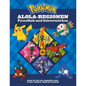 Pysselbok Pokemon: Alola-regionen