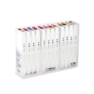 Touch Twin Brush Marker - 36 Pennor