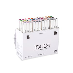 Touch Twin Brush Marker - 48 Pennor
