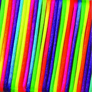 Vävtråd satin - regnbågsfärg
