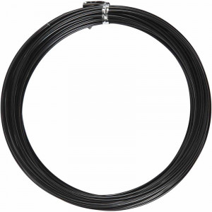 Bonzaitråd / Alu wire Svart 2mm 10m
