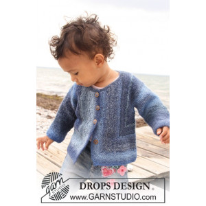 Corner Jacket by DROPS Design - Baby Jacka Stick-mönster strl. 1/3 mdr