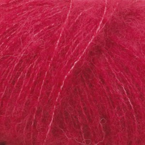 Drops Brushed Alpaca Silk Garn Unicolor 07 Röd