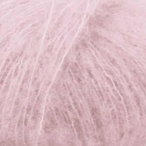 Drops Brushed Alpaca Silk Garn Unicolor 12 Puder Rosa