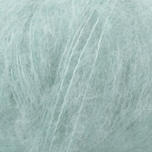 Drops Brushed Alpaca Silk Garn Unicolor 15 Ljus Sjögrön