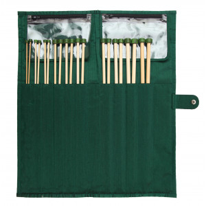 KnitPro Bamboo Jumperstickor set Bambu 33 cm 3-10 mm 10 storlekar