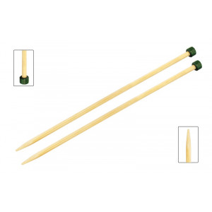 KnitPro Bamboo Stickor / Jumperstickor Bambu 25cm 2
