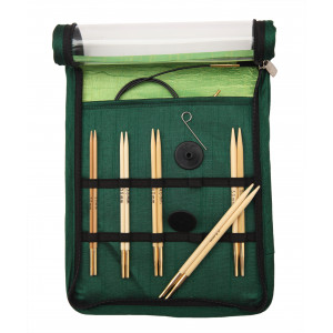 KnitPro Bamboo Ändstickorset Bambu 60-80-100 cm 3-5 mm 5 storlekar Sta
