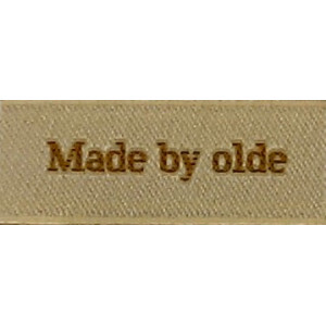 Label Made by Olde Sandfärgad