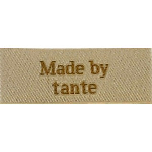 Label Made by Tante Sandfärgad