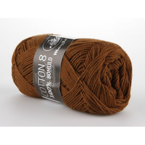Mayflower Cotton 8/4 Garn Unicolor 1432 Brun