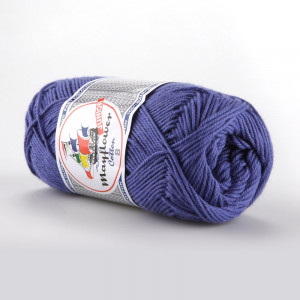 Mayflower Cotton 8/4 Junior Garn Unicolor 1417 Lavendel