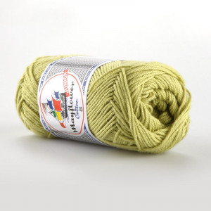 Mayflower Cotton 8/4 Junior Garn Unicolor 1426 Lime