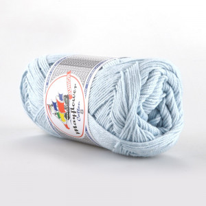 Mayflower Cotton 8/4 Junior Garn Unicolor 1479 Ljusblå