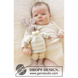 Mr. Bunny by DROPS Design - Baby Nalle Stickmönster
