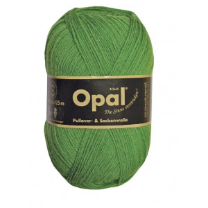 Opal Uni 4-trådigt Garn Unicolor 1990 Gräsgrön
