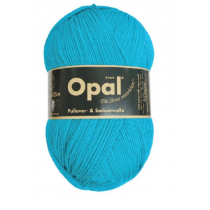 Opal Uni 4-trådigt Garn Unicolor 5183 Turkos