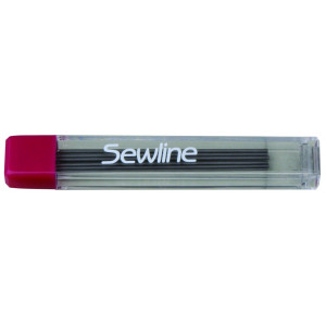 Sewline Refill stift til markeringspenna Svart - 6 st.