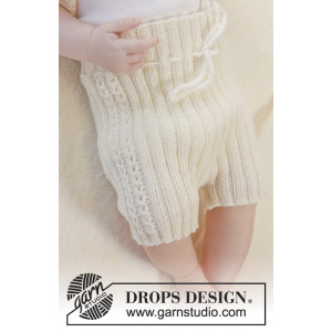Simply Sweet Shorts by DROPS Design - Baby shorts Stick-mönster strl.