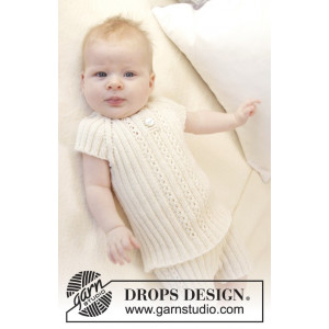 Simply Sweet Singlet by DROPS Design - Baby Undertröja Stick-mönster s
